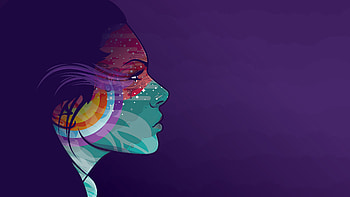 Girl Face Tattoo , artist, artwork, digital-art, tattoo HD wallpaper
