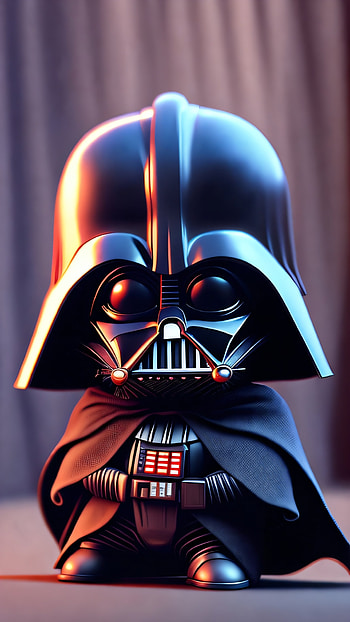 Darth Vader, AI Art, baby, Star Wars, Darth Vader HD phone wallpaper