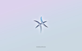 Pisces zodiac sign, cut out 3d text, white background, Pisces 3d sign, Pisces emblem, Pisces, embossed sign, Pisces 3d emblem HD wallpaper