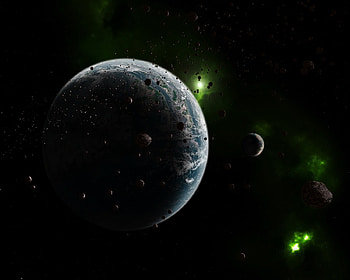 Universe, Rain, Earth, Land, Meteorites HD wallpaper