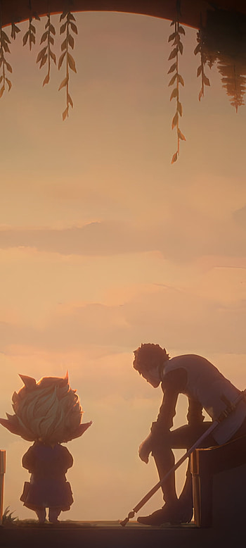 Arcane, cloud, sky, league of legends, lol, viktor, heimerdinger HD phone wallpaper