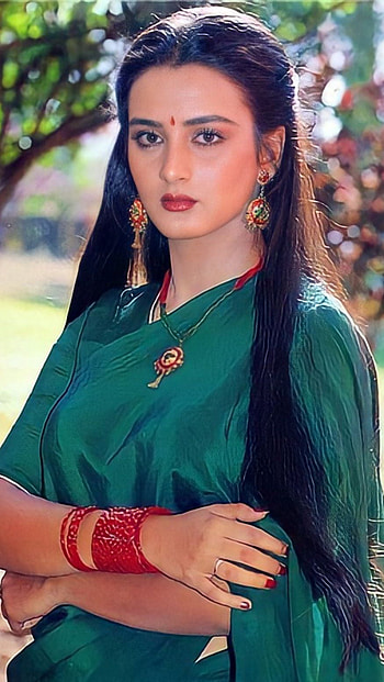 Farah Naaz, bollywood actress, saree beauty HD phone wallpaper