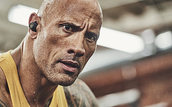 Dwayne Johnson , Background , Masculine presence, Powerful HD wallpaper