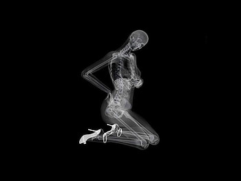 X-Ray Girl, x-ray, cool, girl HD wallpaper