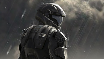 Halo Sniper Painting , halo, sniper, games, painting, artist, artwork, digital-art HD wallpaper