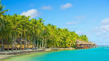 Akitua Island, Aitutaki, Cook Islands, Tropical beach getaway HD wallpaper