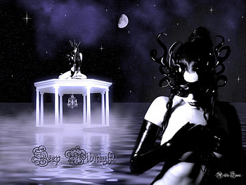 DEEP MIDNIGHT ANGLE, deep, midnight HD wallpaper