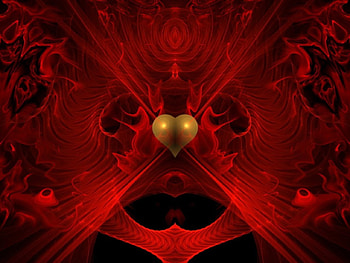 Hearts Afire, Impressive, Beautiful, Red, Heart, Black HD wallpaper