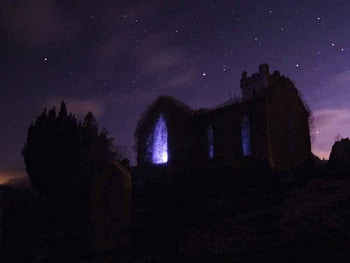Whispers and Graves, grave, church, dark, ireland HD wallpaper