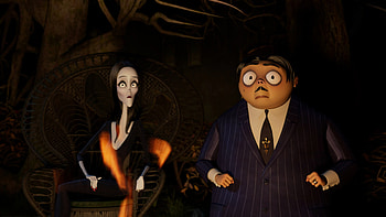 Gomez and Morticia, The Addams Family 2 HD wallpaper