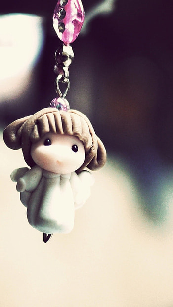 Cute For Girls, Cute Doll, Keychain HD phone wallpaper