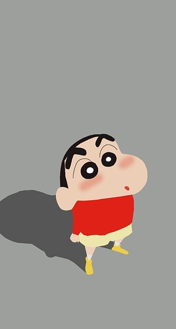 Shinchan, art, animated cartoon HD phone wallpaper