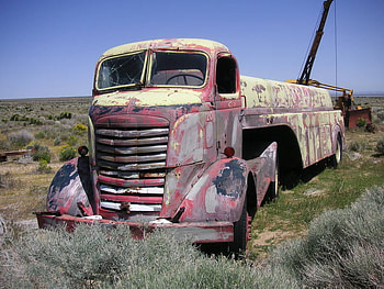 1938 GMC tanker, desert, tanker, gmc, truck HD wallpaper