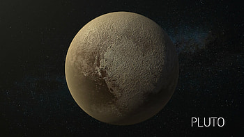 3D Model, Pluto HD wallpaper