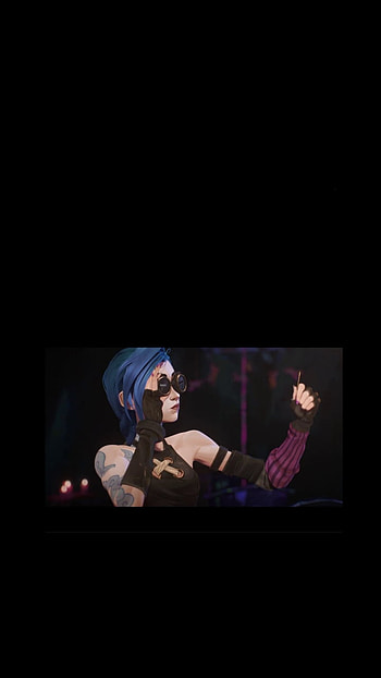 Jinx, cartoon, league of legends, games, lol, jinx , Riot games, arcane, anime, animation HD phone wallpaper