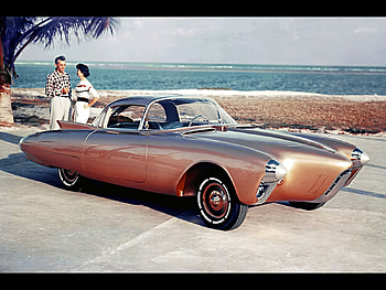 1956 Oldsmobile Golden Rocket, olds, concept HD wallpaper