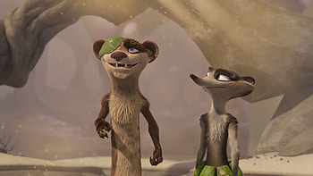 Buck And Zee The Ice Age Adventures of Buck Wild HD wallpaper