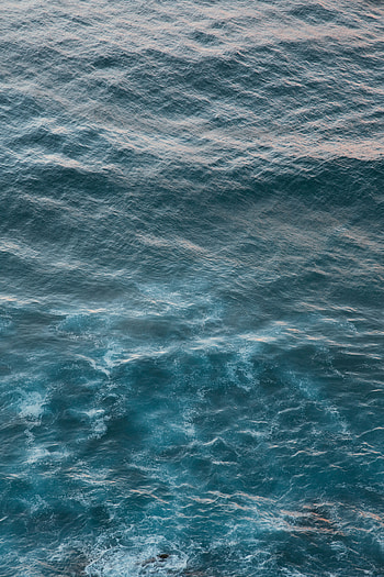 Water, Sea, Waves, View From Above, Ripples, Ripple, Texture, Textures HD phone wallpaper