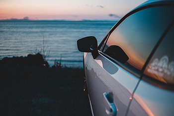 Cars, Car, Machine, Grey, Side View, Door, Mirror HD wallpaper