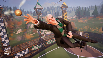 of Draco Malfoy in Harry Potter: Quidditch Champions, video game, Harry Potter: Quidditch Champions, Draco Malfoy, quidditch HD wallpaper