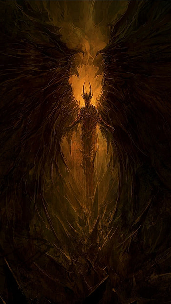 Demon Devil , Dark and menacing, Supernatural creatures, Evil incarnate HD phone wallpaper