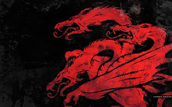 Red Dragon Targaryen Sigil Game Of Thrones HD wallpaper