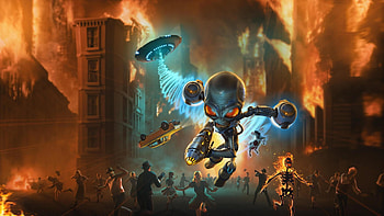 video game, Destroy All Humans! HD wallpaper