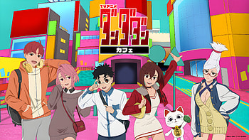Dandadan Anime — Neon Tokyo Crew, Anime, Dandadan HD wallpaper
