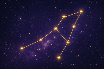 Constellation Glow, constellation, star, Night Sky, galaxy HD wallpaper