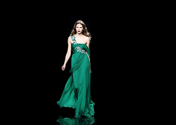 Beautiful Eve Dress, Green, Beautiful, Dress, Eve Dress, Green Dress, Model, Eve HD wallpaper