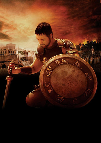 Russell Crowe, Gladiator movie, Heroic battles, Epic storytelling HD phone wallpaper
