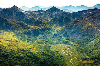 Nature, Grass, Mountains, Relief, Valley HD wallpaper