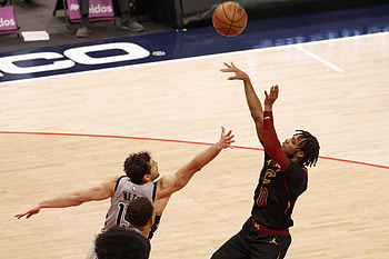 Darius Garland, Cleveland Cavaliers, Bandwagon, Filling Up HD wallpaper