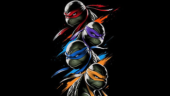 Teenage Mutant Ninja Turtles Brothers In Battle, michelangelo, donatello, teenage-mutant-ninja-turtles, ninja-turtle, superheroes, artwork, digital-art, art, ai, movies HD wallpaper