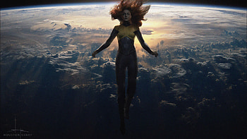 Dark Phoenix, Sarah Johnson, post, Marvel fan HD wallpaper