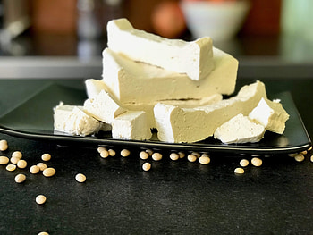 Sprouted tofu, Homemade tofu, Simple ingredients, Plant-based protein HD wallpaper