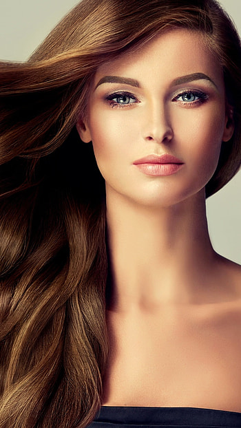 Hair Style, Beautiful Model, Bouncy Hair HD phone wallpaper