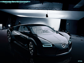 Mercedes Benz SLS Concept, sls, mercedes benz, car, concept HD wallpaper