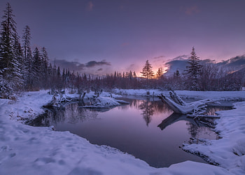 Banff Winter Serenity: Canada’s Stunning Nature, Canada, winter, nature, banff national park HD wallpaper