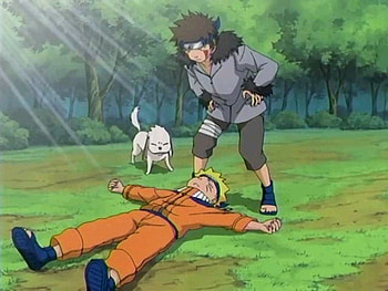 naruto and kiba, naruto, ninja, kiba, training HD wallpaper