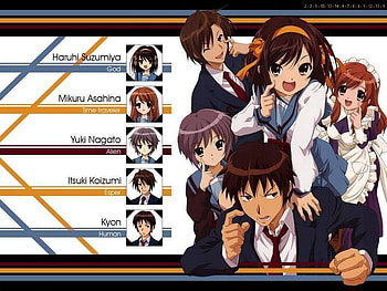 Haruchi and Friends, girls, anime, color, boys HD wallpaper