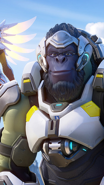 Winston, Overwatch HD phone wallpaper