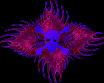 labrano`s spaceplankton, black, hardcore, flames, cyrillotekk, skull, techno, flame, labrano, gabbernetz, purple, pink, love, gizzzi HD wallpaper