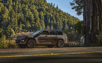 Jeep Grand Cherokee L, , highway, 2022 cars, SUVs, luxury cars, 2022 Jeep Grand Cherokee L, american cars, Jeep HD wallpaper