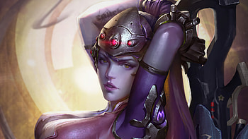 Widowmaker Overwatch Fantasy Art , widowmaker, overwatch, games, fantasy-girls, artstation HD wallpaper