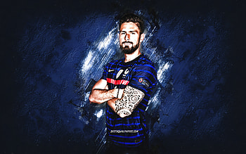 Olivier Giroud, soccer, france, football, oliviergiroud, french HD wallpaper