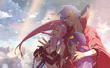 Kamina, Tengen Toppa Gurren Lagann, Simon, Yoko HD wallpaper