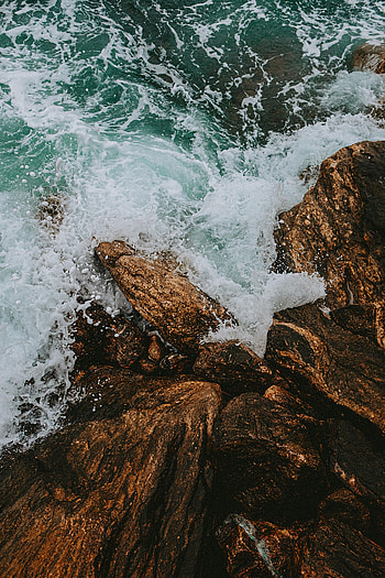 Nature, Stones, Spray, Splash HD phone wallpaper