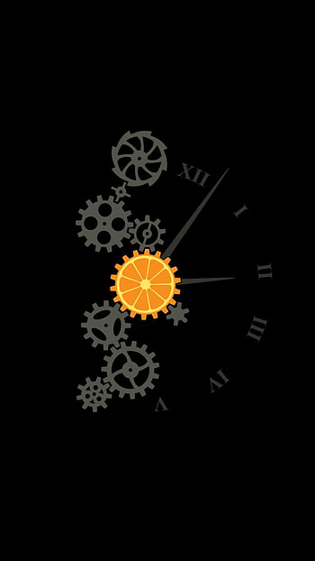 Clock minimalism, Sony Xperia X HD phone wallpaper