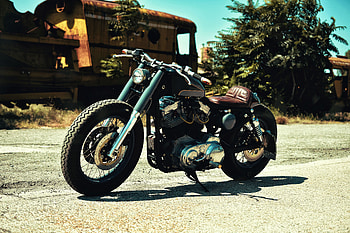 Motorcycles, Shadow, Side View, Motorcycle, Wheel HD wallpaper
